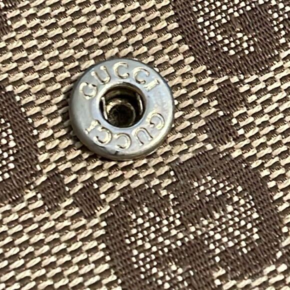 GUCCI GG Authentic Supreme Canvas GG Monogram Unisex Wallet - Picture 6 of 14